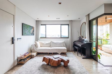 Sala de apartamento à venda com 2 quartos, 118m² em Alphaville Industrial, Barueri