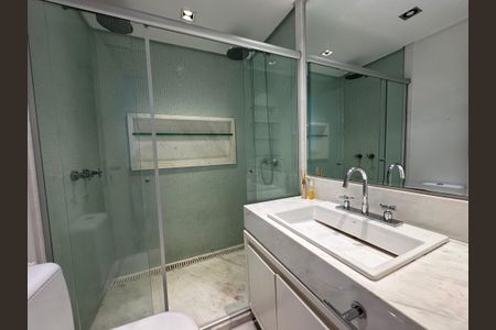 Apartamento à venda com 118m², 3 quartos e 2 vagasBanheiro da Suíte 1