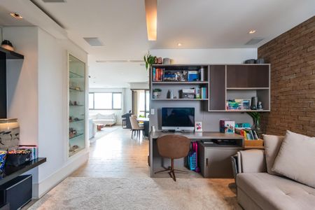 Sala de apartamento à venda com 2 quartos, 118m² em Alphaville Industrial, Barueri