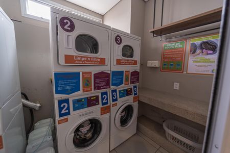 Apartamento para alugar com 37m², 2 quartos e sem vaga Apartamento para alugar com 37m², 2 quartos e sem vagaLavanderia