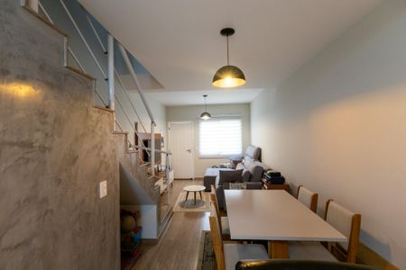 Sala de Jantar de casa de condomínio à venda com 2 quartos, 101m² em Vila Romano, São Paulo