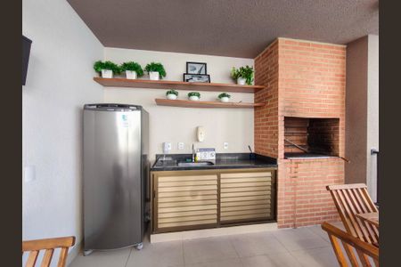 Apartamento para alugar com 42m², 2 quartos e 1 vaga Apartamento para alugar com 42m², 2 quartos e 1 vagaÁrea comum - Churrasqueira