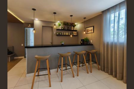 Apartamento para alugar com 42m², 2 quartos e 1 vaga Apartamento para alugar com 42m², 2 quartos e 1 vagaÁrea comum - Salão de festas