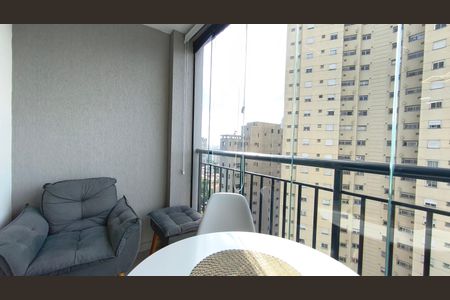 Studio para alugar com 28m², 1 quarto e sem vagaVaranda