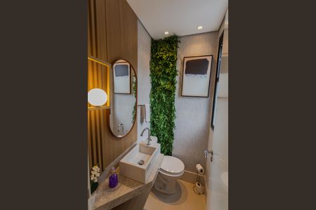 Lavabo na Sala de apartamento para alugar com 2 quartos, 82m² em Carmo, Belo Horizonte