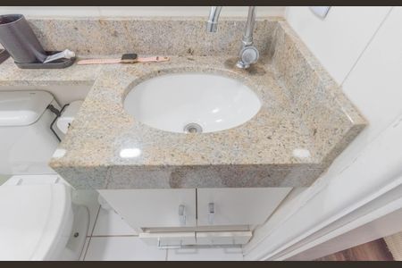 Banheiro da Suíte de apartamento à venda com 3 quartos, 68m² em Jardim Anton Von Zuben, Campinas