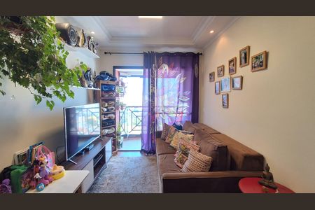 Sala de apartamento à venda com 3 quartos, 65m² em Vila Euclides, São Bernardo do Campo