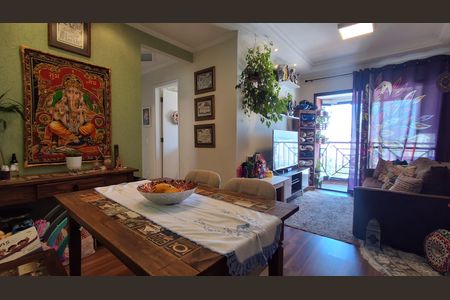 Sala de apartamento à venda com 3 quartos, 65m² em Vila Euclides, São Bernardo do Campo