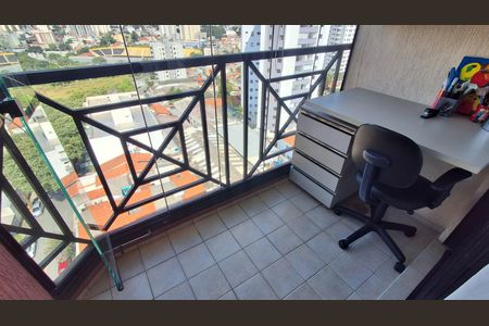 Varanda  de apartamento à venda com 3 quartos, 65m² em Vila Euclides, São Bernardo do Campo