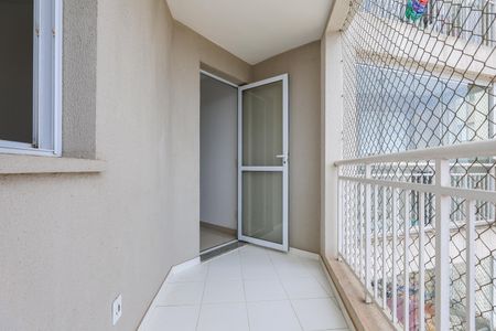 Varanda da Sala de apartamento para alugar com 2 quartos, 52m² em Jardim Monte Alegre, Taboão da Serra