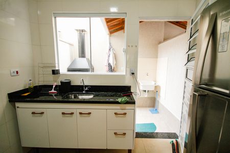 Casa de condomínio para alugar com 64m², 2 quartos e 1 vagaCozinha