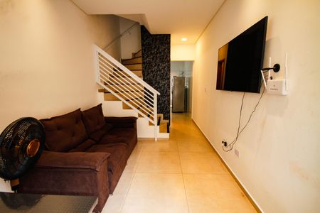 Casa de condomínio para alugar com 64m², 2 quartos e 1 vagaSala