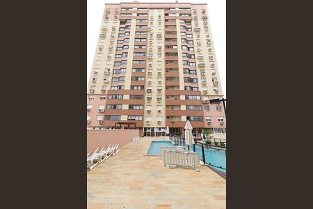 Apartamento à venda com 95m², 3 quartos e 2 vagasFachada interna do prédio