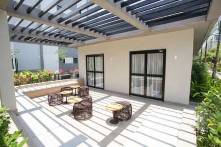 Apartamento para alugar com 46m², 2 quartos e 1 vagaÁrea comum - Salão de festas