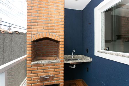 Varanda gourmet de apartamento à venda com 2 quartos, 56m² em Vila Esperança, São Paulo