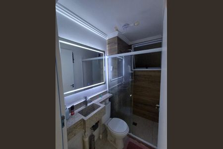 Apartamento para alugar com 44m², 2 quartos e sem vaga Apartamento para alugar com 44m², 2 quartos e sem vagaBanheiro