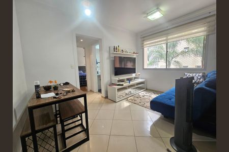 Sala de apartamento à venda com 1 quarto, 42m² em Brooklin, São Paulo