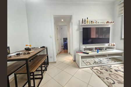 Sala de apartamento à venda com 1 quarto, 42m² em Brooklin, São Paulo