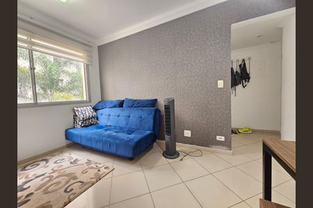 Sala de apartamento à venda com 1 quarto, 42m² em Brooklin, São Paulo