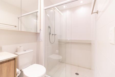 Studio à venda com 27m², 1 quarto e sem vagaBanheiro 
