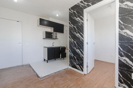 Sala de apartamento para alugar com 2 quartos, 33m² em Jardim Caravelas, São Paulo