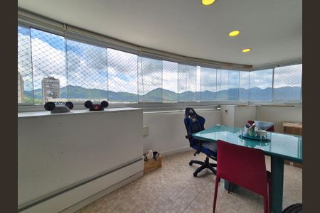 Varanda  de apartamento à venda com 3 quartos, 107m² em Recreio dos Bandeirantes, Rio de Janeiro