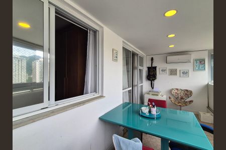 Varanda  de apartamento à venda com 3 quartos, 107m² em Recreio dos Bandeirantes, Rio de Janeiro