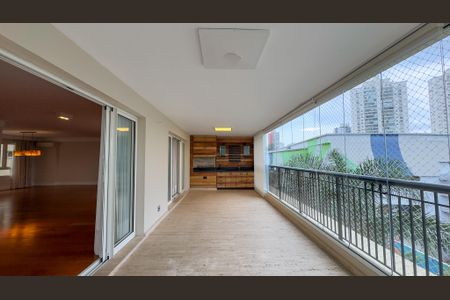 Sacada de apartamento à venda com 4 quartos, 315m² em Santo Amaro, São Paulo