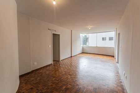 Sala de apartamento à venda com 3 quartos, 120m² em Sion, Belo Horizonte