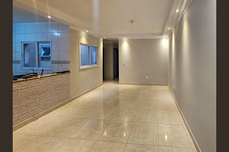 Sala/Cozinha de apartamento para alugar com 2 quartos, 67m² em Vila Bela Vista, Santo André