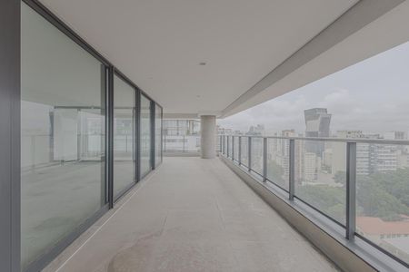 Varanda de apartamento à venda com 4 quartos, 230m² em Pinheiros, São Paulo