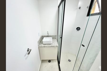 Apartamento para alugar com 27m², 1 quarto e sem vaga Apartamento para alugar com 27m², 1 quarto e sem vagaBanheiro da Suíte