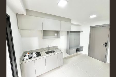 Sala/Cozinha de apartamento para alugar com 1 quarto, 26m² em Vila Dom Pedro Ii, São Paulo