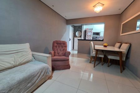 Sala de apartamento à venda com 3 quartos, 77m² em Campestre, Santo André