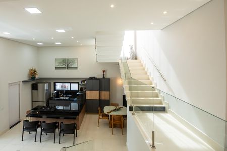 Sala de Jantar de casa de condomínio à venda com 3 quartos, 235m² em Fazenda Santa Cândida, Campinas