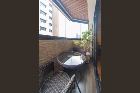 Varanda da Sala de apartamento para alugar com 3 quartos, 188m² em Vila Bastos, Santo André
