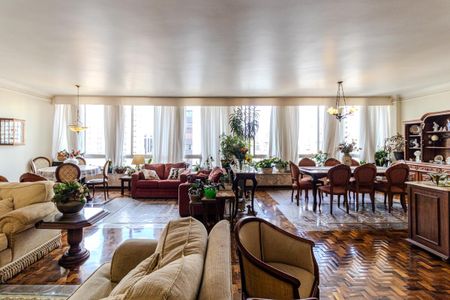 Sala de apartamento à venda com 5 quartos, 280m² em Santa Cecilia, São Paulo