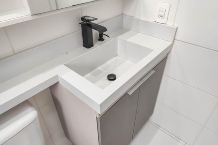 Apartamento para alugar com 28m², 1 quarto e sem vagaBanheiro da Suíte