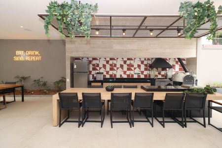 Studio para alugar com 26m², 1 quarto e sem vagaÁrea gourmet