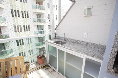 Apartamento para alugar com 130m², 3 quartos e 2 vagasChurrasqueira da Cobertura