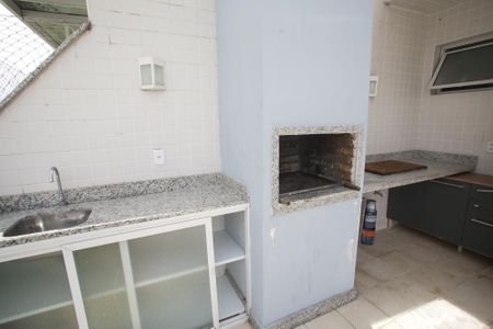 Apartamento para alugar com 130m², 3 quartos e 2 vagasChurrasqueira da Cobertura