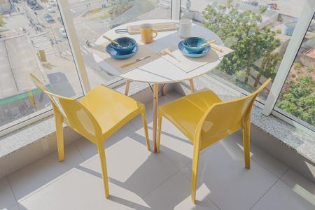 Apartamento para alugar com 37m², 1 quarto e 1 vagaVaranda