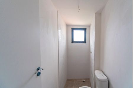Banheiro Social de apartamento à venda com 2 quartos, 45m² em Campestre, Santo André