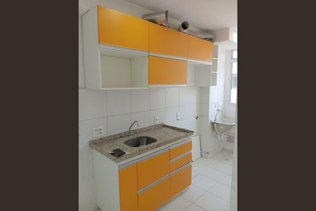 Cozinha de apartamento para alugar com 1 quarto, 50m² em Cosmos, Rio de Janeiro
