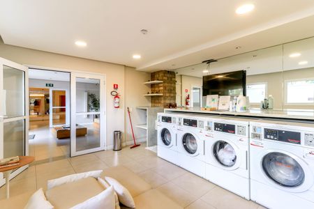 Studio à venda com 31m², 1 quarto e 1 vagaLavanderia