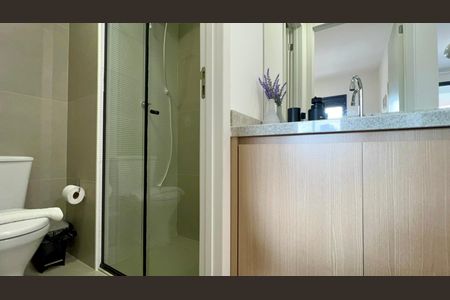 Apartamento para alugar com 28m², 1 quarto e sem vagaBanheiro social