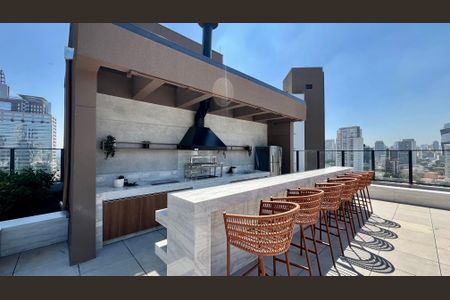 Apartamento para alugar com 28m², 1 quarto e sem vagaChurrasqueira