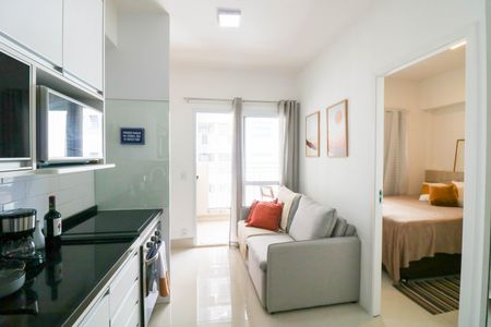 Studio de kitnet/studio para alugar com 1 quarto, 37m² em Santo Amaro, São Paulo