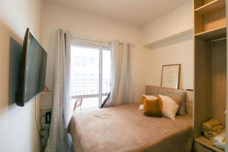 Studio para alugar com 37m², 1 quarto e 1 vagaQuarto