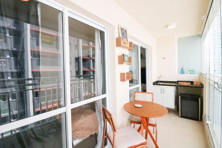 Studio para alugar com 37m², 1 quarto e 1 vagaVaranda